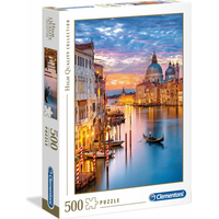 CLEMENTONI Puzzle Rozzářené Benátky 500 dílků