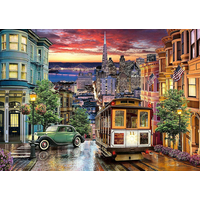 CLEMENTONI Puzzle San Francisco 3000 dílků