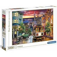CLEMENTONI Puzzle San Francisco 3000 dílků