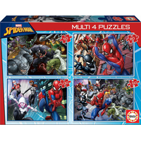 EDUCA Puzzle Spiderman 4v1 (50,80,100,150 dílků)