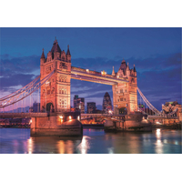 CLEMENTONI Puzzle Tower Bridge v noci 1000 dílků