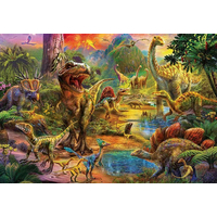 EDUCA Puzzle Území dinosaurů 1000 dílků
