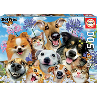 EDUCA Puzzle Zábava na slunci 500 dílků