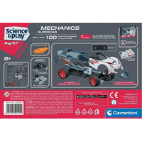 CLEMENTONI Science&Play Mechanická laboratoř: Závodní auto Supercar