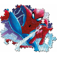 CLEMENTONI Svítící puzzle Marvel: Spiderman 104 dílků