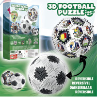 EDUCA 3D Puzzle Build&Play: Fotbalový míč 32 dílků