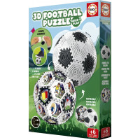 EDUCA 3D Puzzle Build&Play: Fotbalový míč 32 dílků