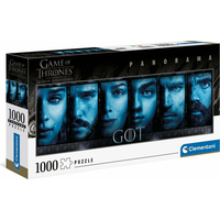 CLEMENTONI Panoramatické puzzle Hra o trůny 1000 dílků