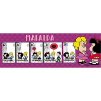 CLEMENTONI Panoramatické puzzle Mafalda 1000 dílků