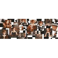 CLEMENTONI Panoramatické puzzle Netflix: Dámský gambit 1000 dílků