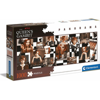 CLEMENTONI Panoramatické puzzle Netflix: Dámský gambit 1000 dílků
