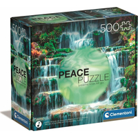 CLEMENTONI Peace puzzle: Zurčení vody 500 dílků