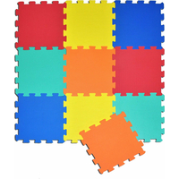 SUN TA TOYS Pěnové puzzle barevné S4 (30x30)