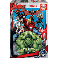 EDUCA Puzzle Avengers - Sjednocení 200 dílků