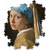 CLEMENTONI Puzzle Museum Collection: Dívka s perlou 1000 dílků