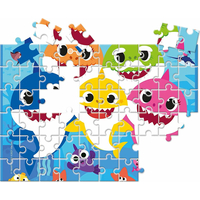 CLEMENTONI Puzzle Frame Me Up Baby Shark 60 dílků