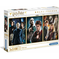 CLEMENTONI Puzzle Harry Potter 3x1000 dílků