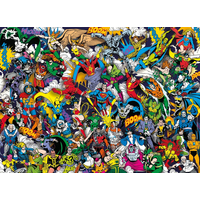 CLEMENTONI Puzzle Impossible: DC Comics Justice League 1000 dílků