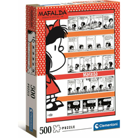 CLEMENTONI Puzzle Mafalda 500 dílků