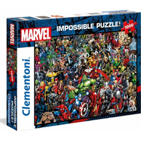CLEMENTONI Puzzle Impossible: Marvel 1000 dílků