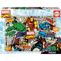 EDUCA Puzzle Marvel komiks 1000 dílků