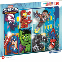 CLEMENTONI Puzzle Marvel Super Hero Adventures 30 dílků