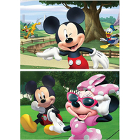 EDUCA Puzzle Mickey a přátelé 2x20 dílků
