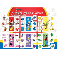 EDUCA Puzzle Mickey a přátelé: Učíme se barvy 6x7 dílků