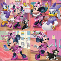 EDUCA Puzzle Minnie a Daisy 4v1 (12,16,20,25 dílků)
