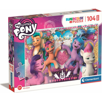 CLEMENTONI Puzzle My Little Pony: Láskyplní poníci MAXI 104 dílků