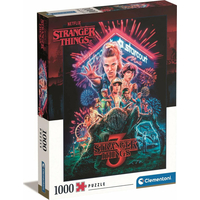 CLEMENTONI Puzzle Netflix: Stranger Things 3.série 1000 dílků