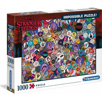 CLEMENTONI Puzzle Impossible: Netflix Stranger Things 1000 dílků