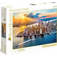 CLEMENTONI Puzzle Pohled na New York 500 dílků