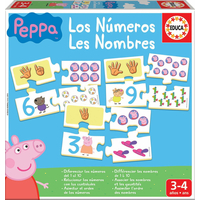 EDUCA Puzzle Prasátko Peppa: Počítání 10x4 dílků