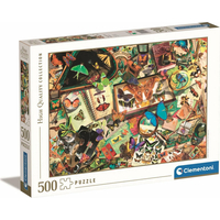 CLEMENTONI Puzzle Sběratel motýlů 500 dílků