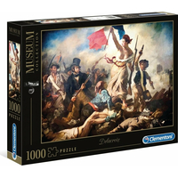 CLEMENTONI Puzzle Museum Collection: Svoboda vede lid na barikády 1000 dílků