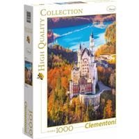 CLEMENTONI Puzzle Zámek Neuschwanstein 1000 dílků