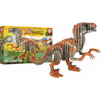 EDUCA 3D puzzle Velociraptor 64 dílků