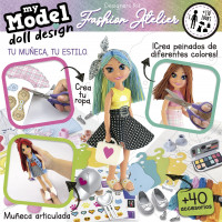 EDUCA Kreativní sada My Model Doll Design: Módní ateliér