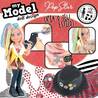 EDUCA Kreativní sada My Model Doll Design: Popová hvězda