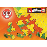 EDUCA Kulaté puzzle Slunečnice 800 dílků