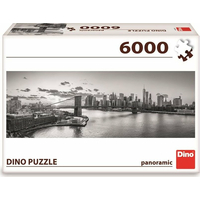 DINO Panoramatické puzzle Manhattan, New York, USA 6000 dílků