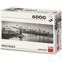 DINO Panoramatické puzzle Manhattan, New York, USA 6000 dílků