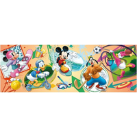 DINO Panoramatické puzzle Mickey a přátelé 150 dílků