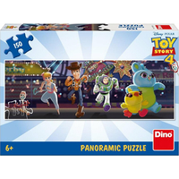 DINO Panoramatické puzzle Toy Story 4, 150 dílků