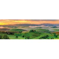DINO Panoramatické puzzle Val d’Orcia, Toskánsko, Itálie 1000 dílků