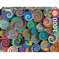 EDUCA Puzzle Africké koše 1000 dílků