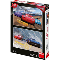 DINO Puzzle Auta 3, 2x66 dílků
