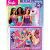 EDUCA Puzzle Barbie 2x48 dílků