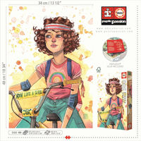 EDUCA Puzzle Jezdit jako holka 500 dílků